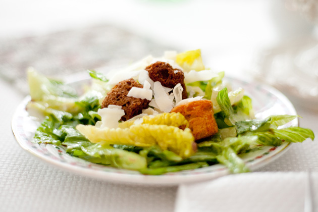 Central Ohio Food Photography Caesar salad