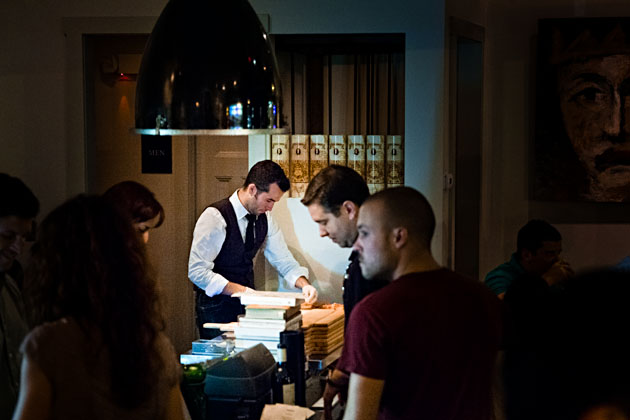 Mouton-bar-restaurant-Nylon-Party-Columbus-people-food-preparation-spot-lit